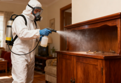 杭州市白蚁防治中心古建筑白蚁保护现场